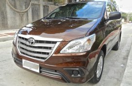 Brown Toyota Innova 2015 for sale in Quezon City