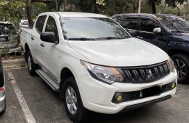 White Mitsubishi Strada 2016 for sale in Quezon City