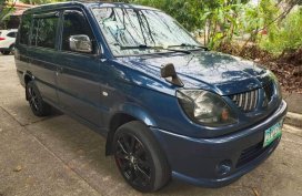 Blue Mitsubishi Adventure 2007 for sale in Manual