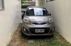 Sell Grey 2014 Kia Picanto in Manila