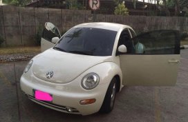 White Volkswagen Beetle 1998 for sale in Manila