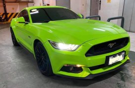 Green Ford Mustang 2017 for sale in Manila