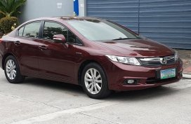 Selling Purple Honda Civic 2012 in Quezon City