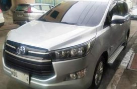 Silver Toyota Innova 2015 for sale in Manual