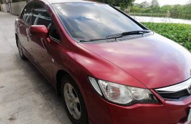 Selling Red Honda Civic 2007 in Valenzuela