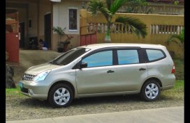 Silver Nissan Grand Livina 2012 SUV / MPV at 53600 for sale