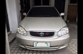 Selling Silver Toyota Corolla altis 2003 Sedan in Quezon City