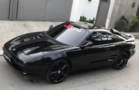 Black Toyota Mr2 1990 for sale in San Matias