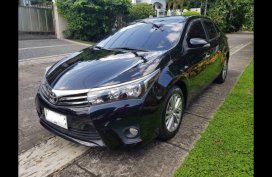 Black Toyota Corolla altis 2015 Sedan for sale in Quezon City