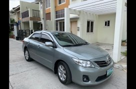 Silver Toyota Corolla altis 2012 Sedan at 100000 for sale in Angeles