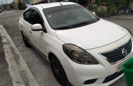 White Nissan Almera 2014 for sale in Calamba