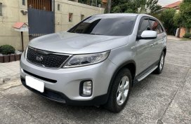Silver Kia Sorento 2014 for sale in Quezon City
