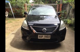 Black Nissan Almera 2014 Sedan for sale in Manila