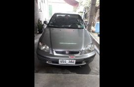 Silver Honda Civic 1997 Sedan at  Automatic   for sale in Quezon City