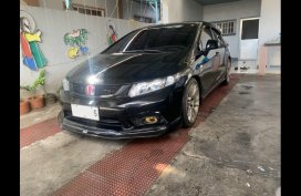 Selling Black Honda Civic 2015 Sedan at  Manual   at 40000 in San Fernando