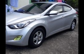 Silver Hyundai Elantra 2012 Sedan at 67500 for sale