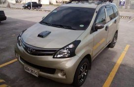 Beige Toyota Avanza 2014 for sale in Manila