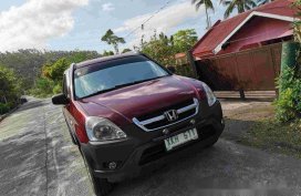 Red Honda Cr-V 2003 for sale in Sorsogon City