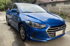 Blue Hyundai Elantra 2016 for sale in Muntinlupa