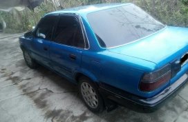 Blue Toyota Corolla 1991 for sale in Manila