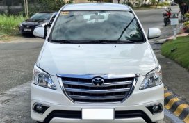Pearl White Toyota Innova 2016 for sale in Muntinlupa