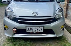 Silver Toyota Wigo 2015 for sale in Manila