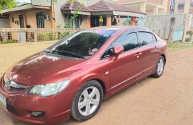 Selling Red Honda Civic 2009 in Manila