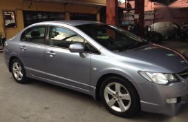 Silver Honda Civic 2007 for sale in Automatic