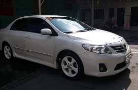 Pearl White Toyota Corolla altis 2013 for sale in General Emilio Aguinaldo