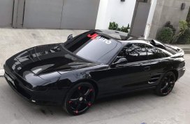 Black Toyota Mr2 1990 for sale in Manila