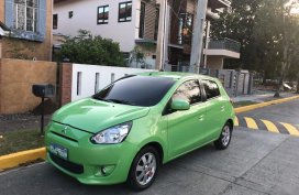 Green Mitsubishi Mirage 2013 for sale in Imus
