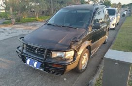Black Mitsubishi Space Wagon 1990 Automatic  for sale in Trece Martires