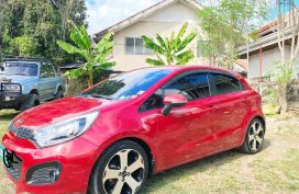 Selling Red Kia Rio 2012 in Cebu City