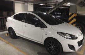 White Mazda 2 2012 for sale in Muntinlupa
