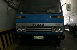 1983 ISUZU ELF ALUMINUM CLOSED VAN TRUCK