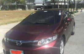 Purple Honda Civic 2012 for sale in Manila