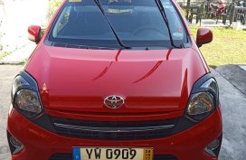 Selling Red Toyota Wigo 2015 in Manila