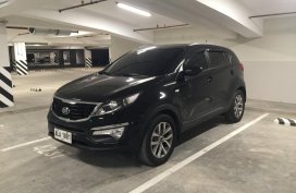 Selling Black Kia Sportage 2015 in Bonifacio