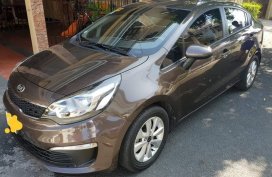 Selling Black Kia Rio 2016 in Manila