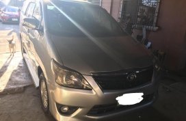 Selling Silver Toyota Innova 2013 in San Miguel