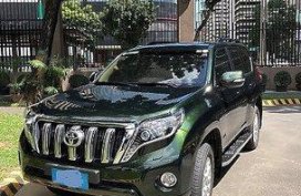 Selling Green Toyota Land cruiser prado 2014 in Manila
