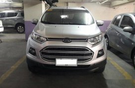 Silver Ford Ecosport 2016 for sale in Automatic