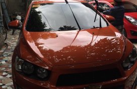 Sell Orange 2015 Chevrolet Sonic in Manila