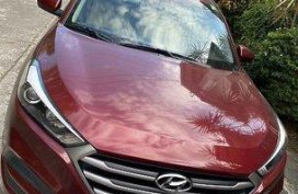 Red Hyundai Tucson 2017 for sale in Manual