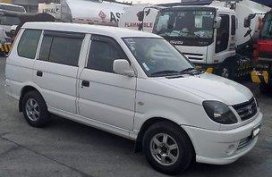 White Mitsubishi Adventure 2010 for sale in Manual