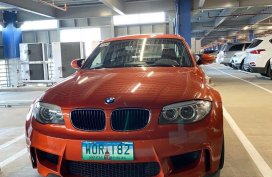 Orange Bmw 1-Series 2013 for sale in Manila