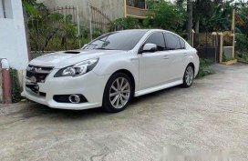 White Subaru Legacy 2013 for sale in Manila