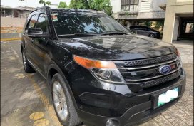 Black Ford Explorer 2014 for sale in Automatic