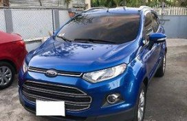 Blue Ford Ecosport 2017 for sale in Manila