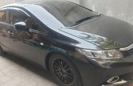 Black Honda Civic 2012 for sale in Quezon City